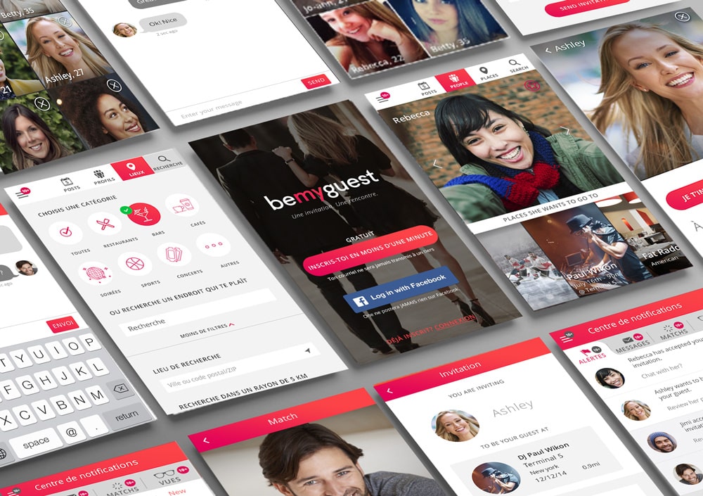 Création d'IU/UX design