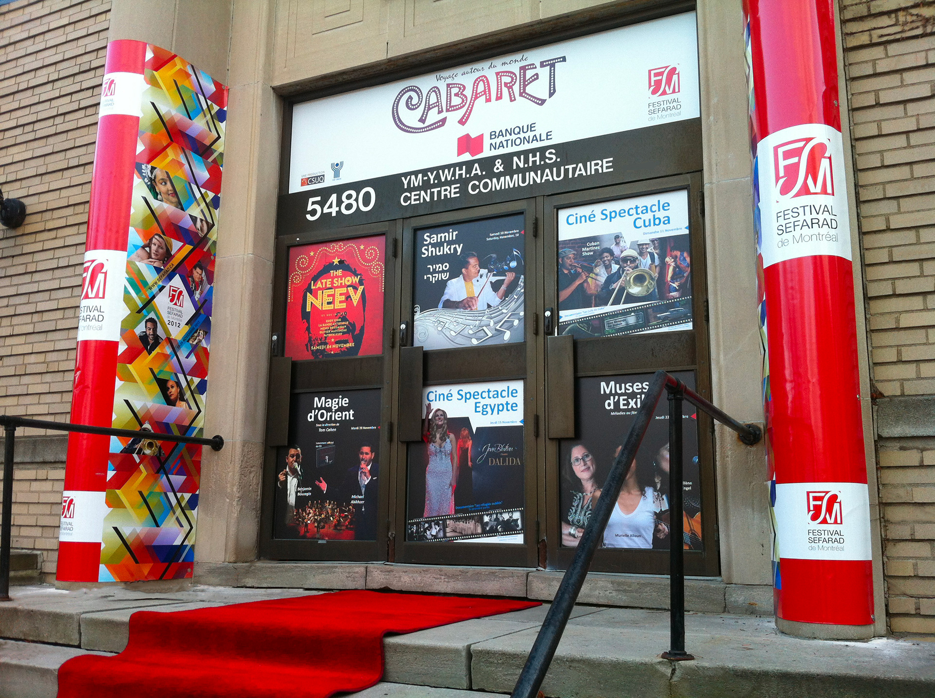 Habillage pour festival