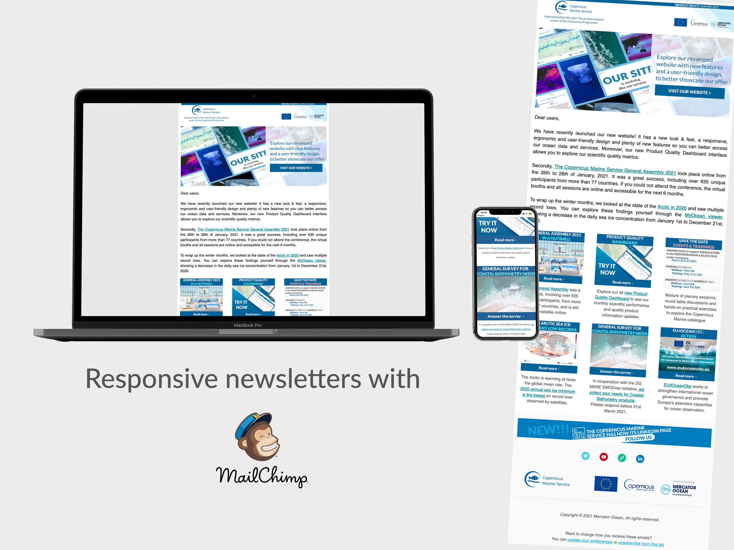 Création de newsletter responsive